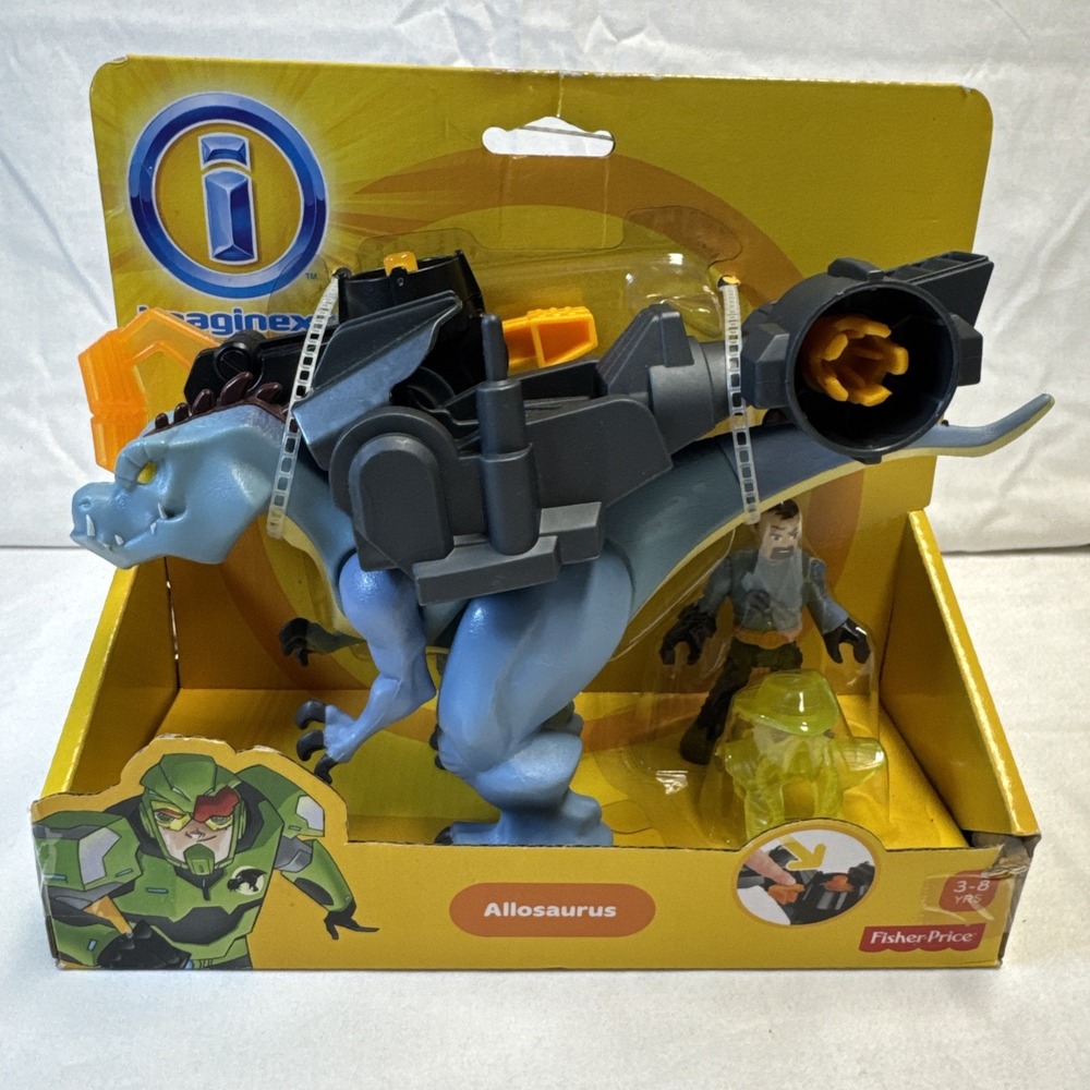Fisher Price Imaginext Allosaurus w/ Battle Armor BFT43 - NEW 2014
